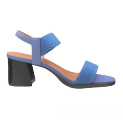 SANDÁLIA FEMININA ELÁSTICO AZUL CONFORTARIA 5751063