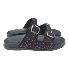 PAPETE FIVELAS PRETO/COLORIDO SANTA FLOR 108211 - loja online