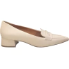 SCARPIN COURO OFF WHITE BICO FINO LOUCOS E SANTOS L19814001