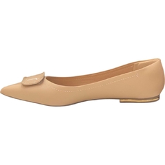 SAPATILHA FEMININA COURO NUDE LOUCOS E SANTOS L19684002 na internet