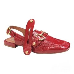 LOAFER MULE ORCADE 3 EM 1 VERNIZ VERMELHO 099194 na internet