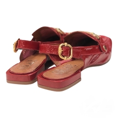 LOAFER MULE ORCADE 3 EM 1 VERNIZ VERMELHO 099194 - PISTA LIVRE