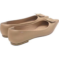 SAPATILHA FEMININA COURO NUDE LOUCOS E SANTOS L19684002 - PISTA LIVRE
