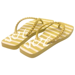 FLAT TULUM FANCY FLOPS AMARELO VICENZA 100010012 - PISTA LIVRE