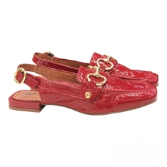 LOAFER MULE ORCADE 3 EM 1 VERNIZ VERMELHO 099194 - loja online