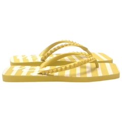 FLAT TULUM FANCY FLOPS AMARELO VICENZA 100010012 - loja online