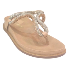PAPETE COURO BRILHO NUDE MAITHE 0472 - comprar online