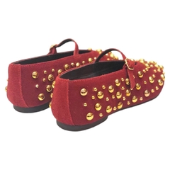 SAPATILHA PARIS STUDS VERMELHO ORCADE 094408 - PISTA LIVRE