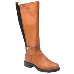 BOTA FEMININA CANO ALTO COURO CARAMELO FERRUCCI 2414502 - comprar online