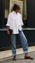 Camisa Gabor Liso Blanco