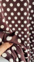 Falda Midi Polka Dots - tienda online