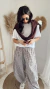 Pantalon Bombacho Vichy
