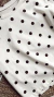 Remera Crop Dots Irene - tienda online