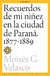 Recuerdos de mi niñez en la ciudad de Paraná, 1877 - 1889