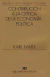 Contribucion a la Critica de la Economia Politica