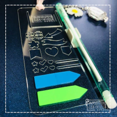 Marca página funcional personalizado - Com Suporte para caneta - comprar online