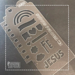 Divisória Stencil Devocional