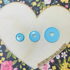 DISCOS CORAÇÃO - 32MM - comprar online