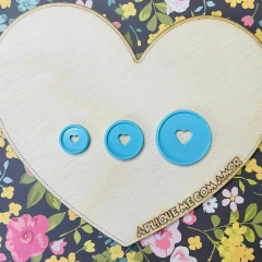 DISCOS CORAÇÃO - 32MM na internet