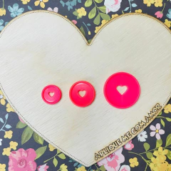 DISCOS CORAÇÃO - 32MM - comprar online