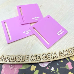 Kit Gabaritos A5 16 Furos - The Cinch