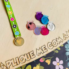 Pingentes Branco Papel