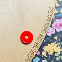 DISCOS CORAÇÃO - 32MM - comprar online