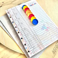 KIT A5 SEM BORDINHA - PRINCESAS