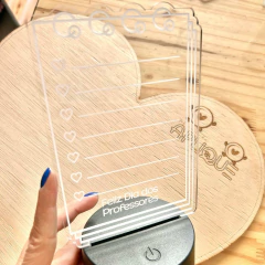 Imagem do Bases para luminárias de LED em Acrílico