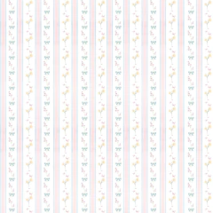 Estampa Listras Lacinho Azul na internet