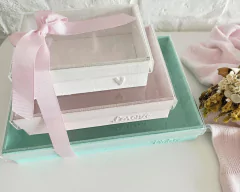 Imagem do Kit 3 Caixas com Tampas de Acrílico