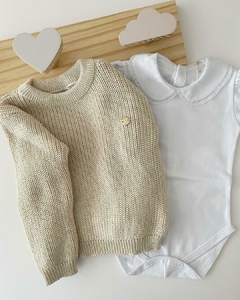 Blusa Bege Tam 1 na internet