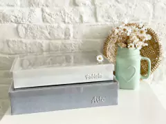 Caixa GG Chumbo com Tampa de Acrílico - Love Craft 