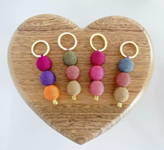 Chaveiro Verde, Rose e Fendi - comprar online