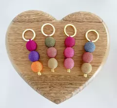 Chaveiro Verde, Rose e Fendi - comprar online