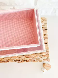 Kit 2 Caixas P e M com Tampa Acrílico Maitê - comprar online
