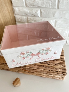 Caixinha Porta Laços Maria Eduarda - comprar online