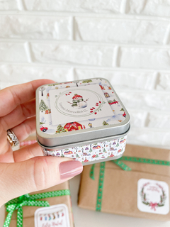 Caixinhas com Stickers Personalizados Natal na internet
