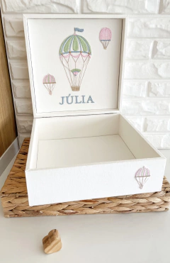 Caixa Personalizada Off White Júlia
