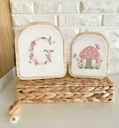Kit Quadros Janelas M e G Cogumelo - comprar online