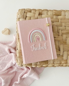 Porta Passaporte Rose Rainbow