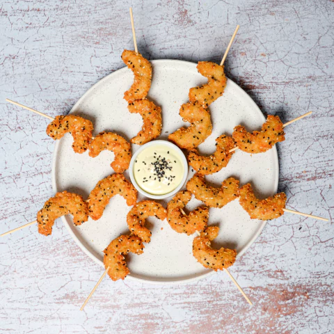 Pinchos de Langostino