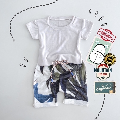 Conjunto Saruel Moletonzinho de Linho