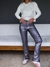 Pantalón Metalizado Plomo - comprar online
