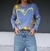 Sweater corazón lavanda - comprar online