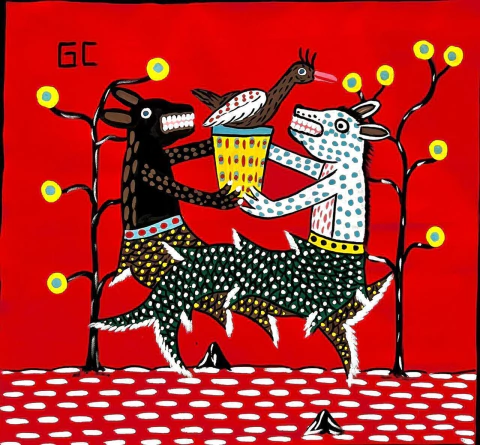 Quadros Geovani Graciano Cardoso 50x50cm - loja online
