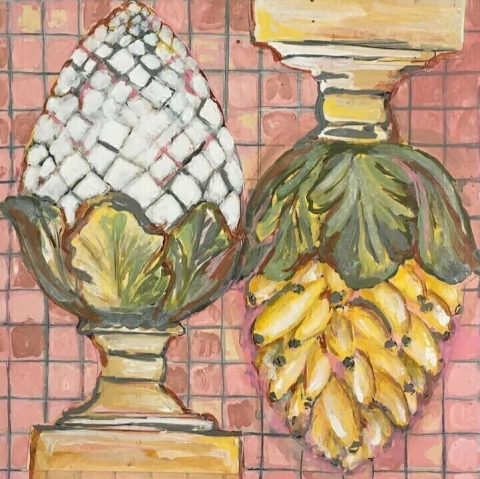 Quadro Pinhas - comprar online