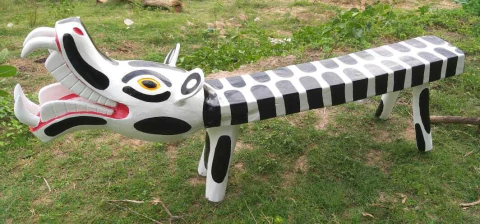 Banco Tigre com Zebra - comprar online