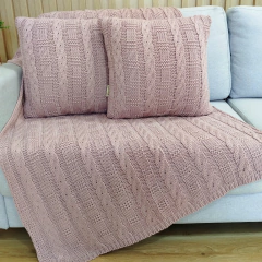 KIT MANTA DARA 90x150cm + 2 CAPAS 45X45cm