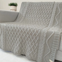 MANTA TRICÔ SOPHIA 90X150cm na internet